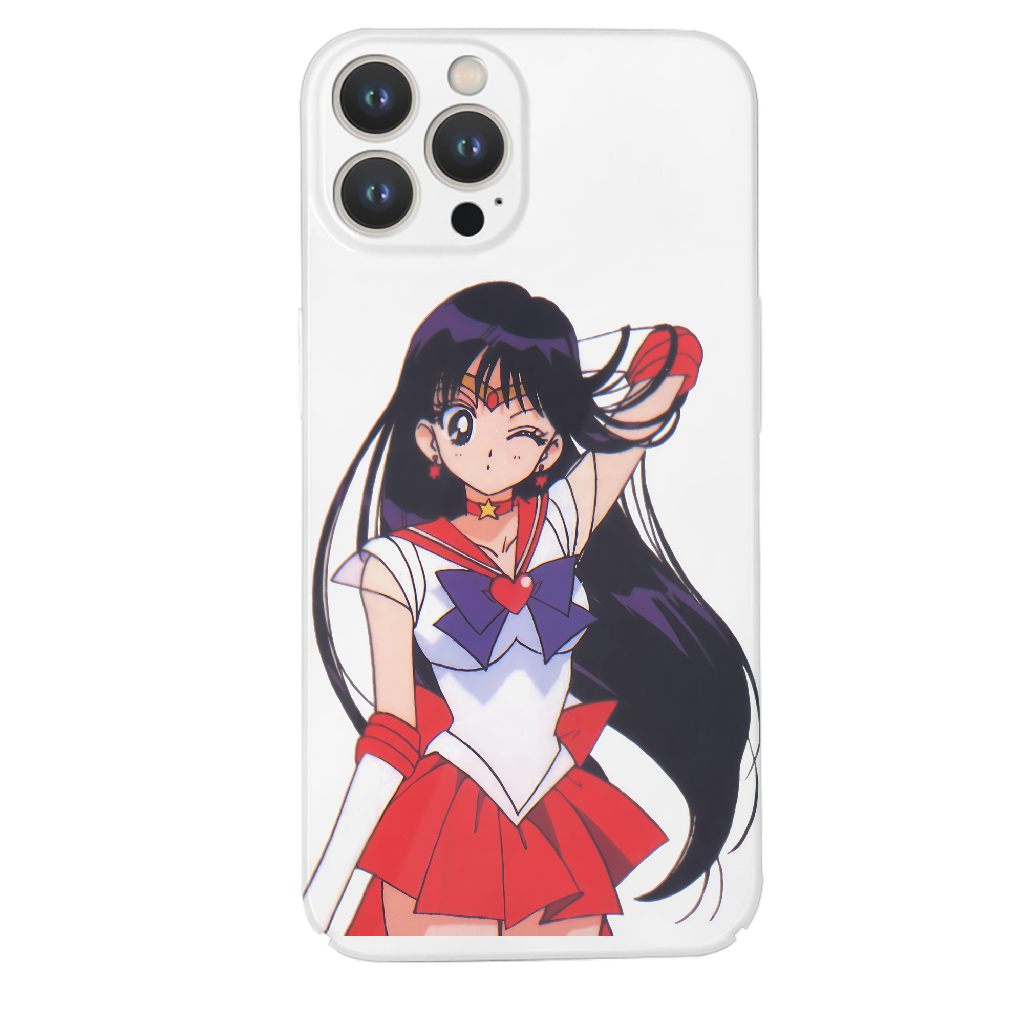 （画像用） 美少女戦士セーラームーン 火野レイ ひの レイ Sailor Moon Hino Rei （セーラーマーズ,Sailor Mars） 【iPhone 14シリーズ対応】ハードケース